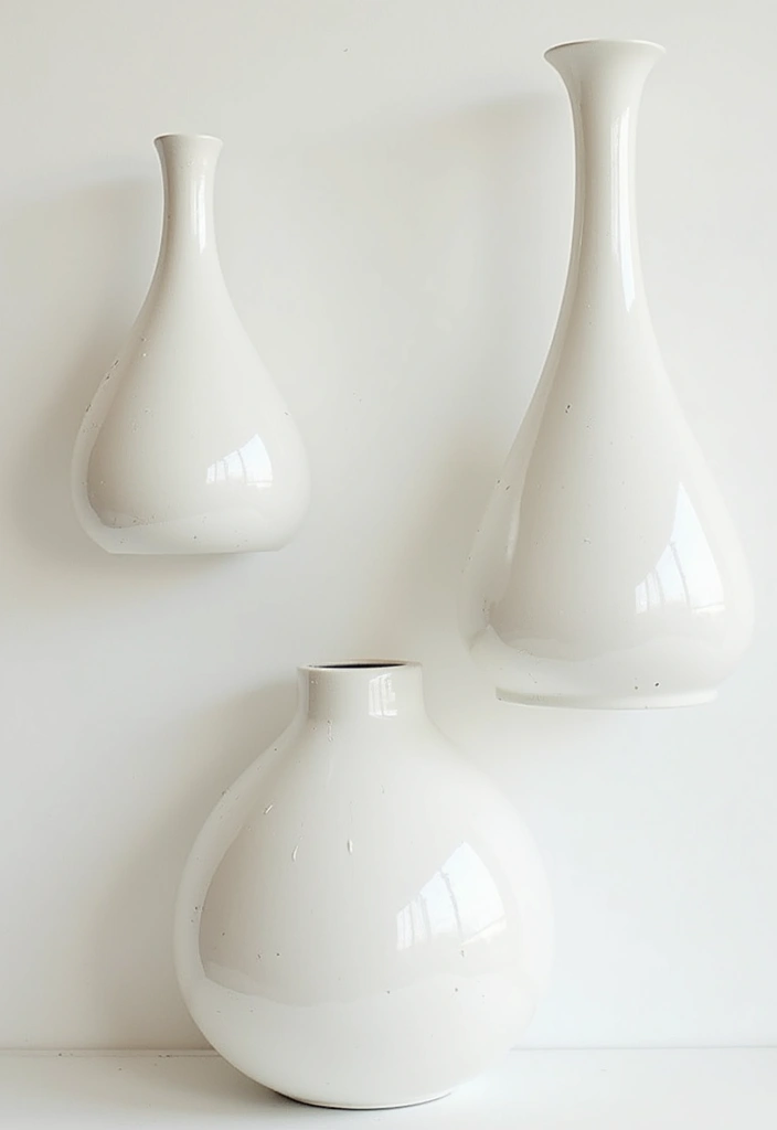 30 White Vases Decor Ideas In Ceramic For Minimalist Homes 77 30 White Vases Decor Ideas In Ceramic For Minimalist Homes - 29. Unique Arrangements