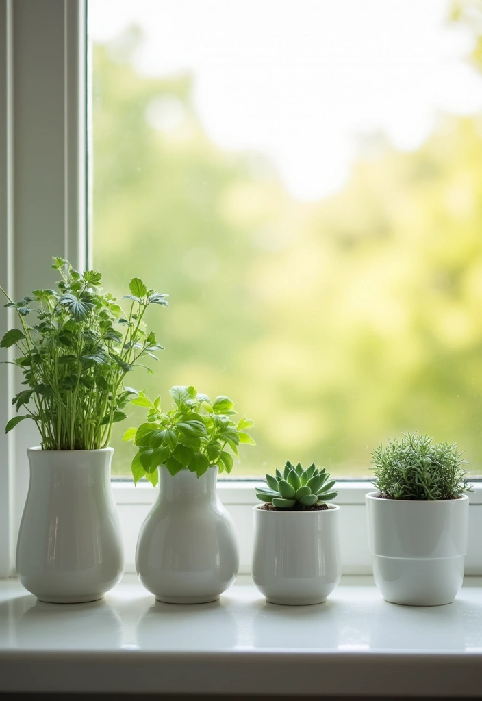 30 White Vases Decor Ideas In Ceramic For Minimalist Homes 8 30 White Vases Decor Ideas In Ceramic For Minimalist Homes - 4. Minimalist Garden