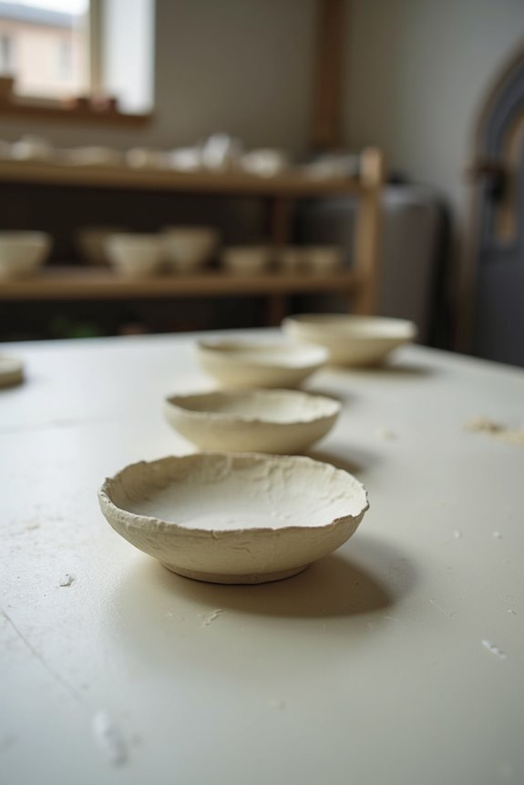 bone dry greenware must handle carefully