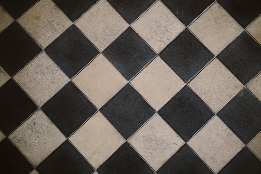 can you install peel and stick over ceramic tile
