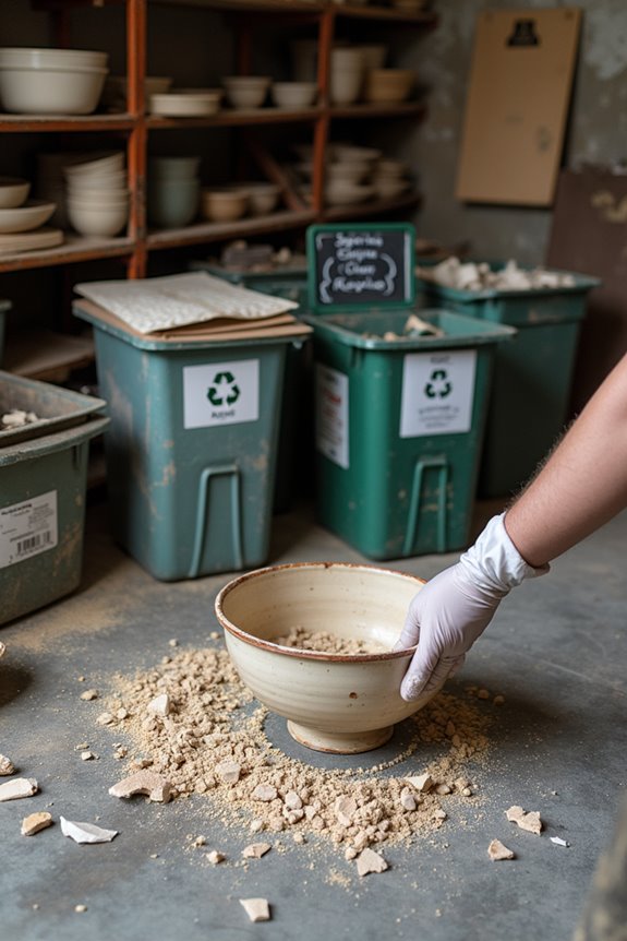 ceramics damage standard recycling systems