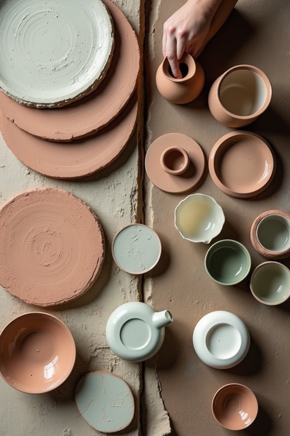 clay based pottery vs broader ceramic materials