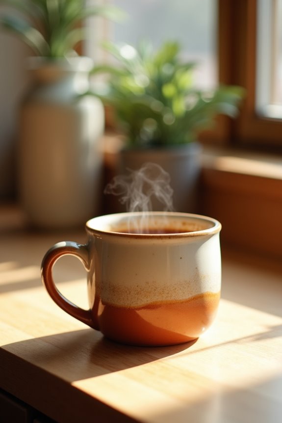 daily mug colors set mood