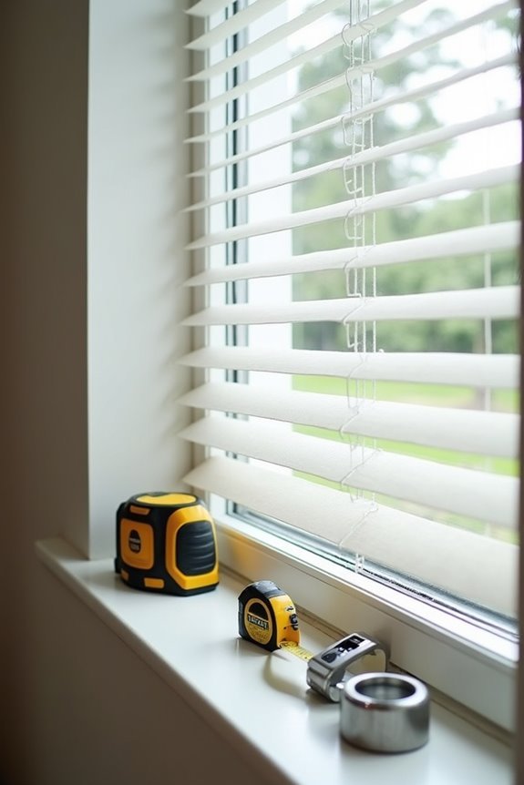 gather measuring and mounting tools