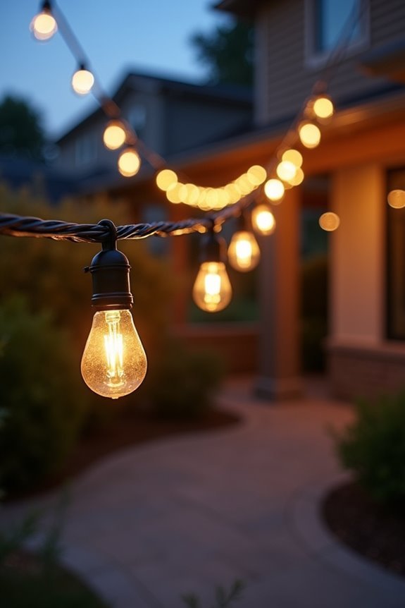 gfci safety weatherproofed outdoor lighting