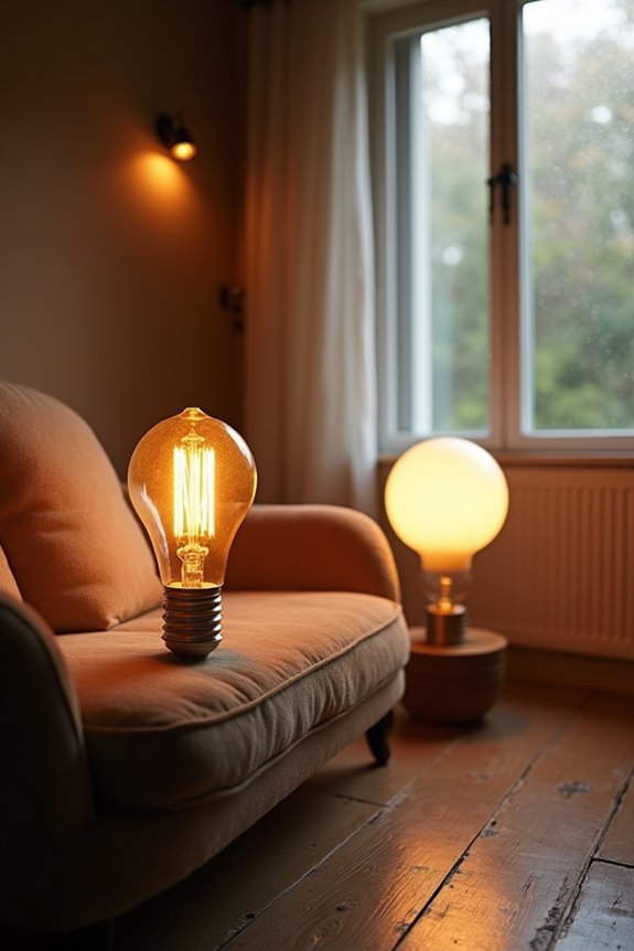 incandescent wasteful heat leds cooler
