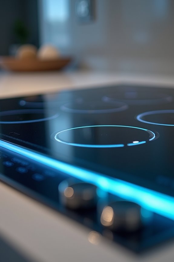 induction heats directly radiant lags