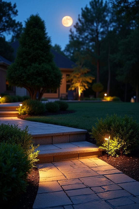 low lumen outdoor safety lighting