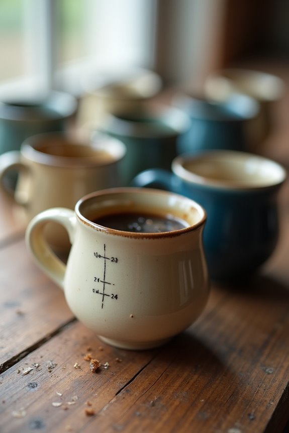 measure your ideal mug capacity