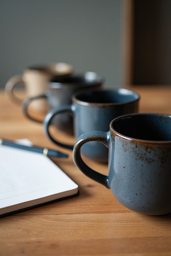 mug size design meaning