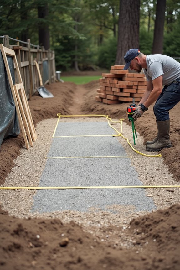 non combustible level kiln foundation