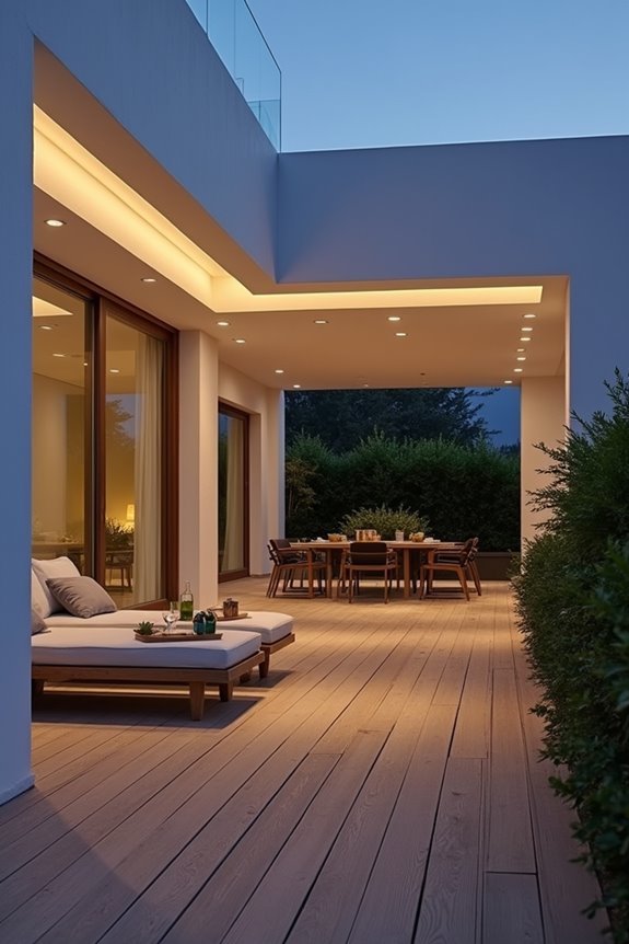 recessed led outdoor lighting elegance