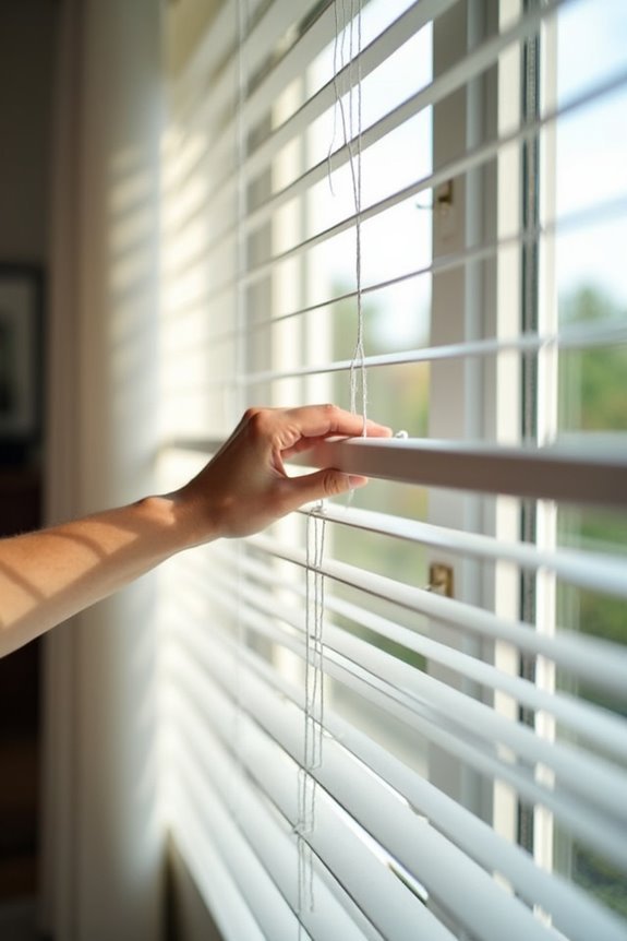 regular blinds maintenance reset routine
