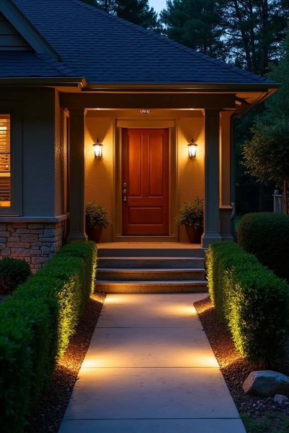 safe bright outdoor lighting guidance