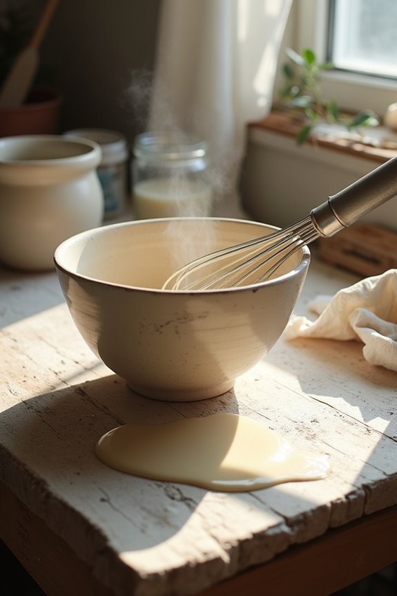 tear dry and break clay