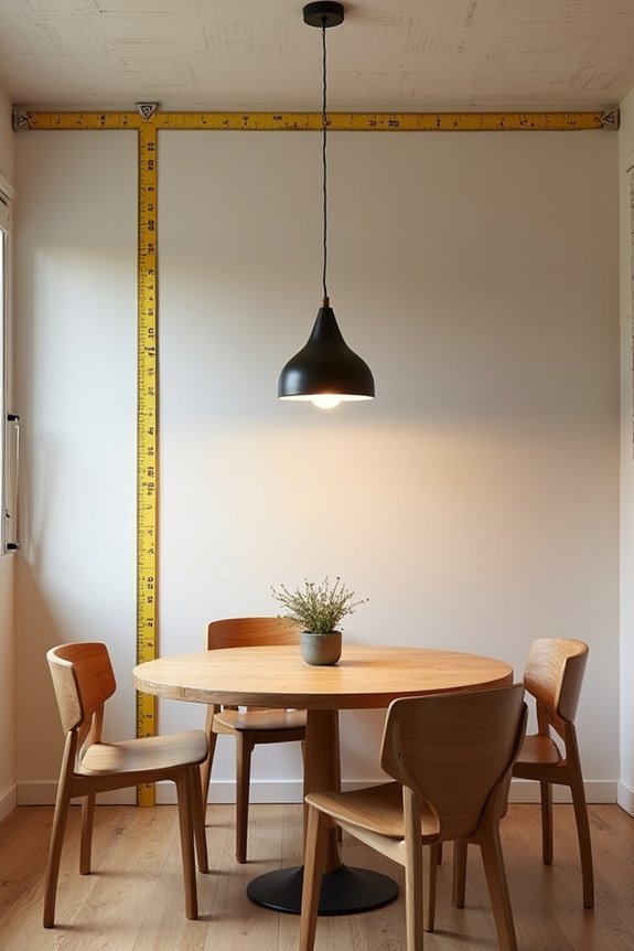 test chandelier placement before drilling