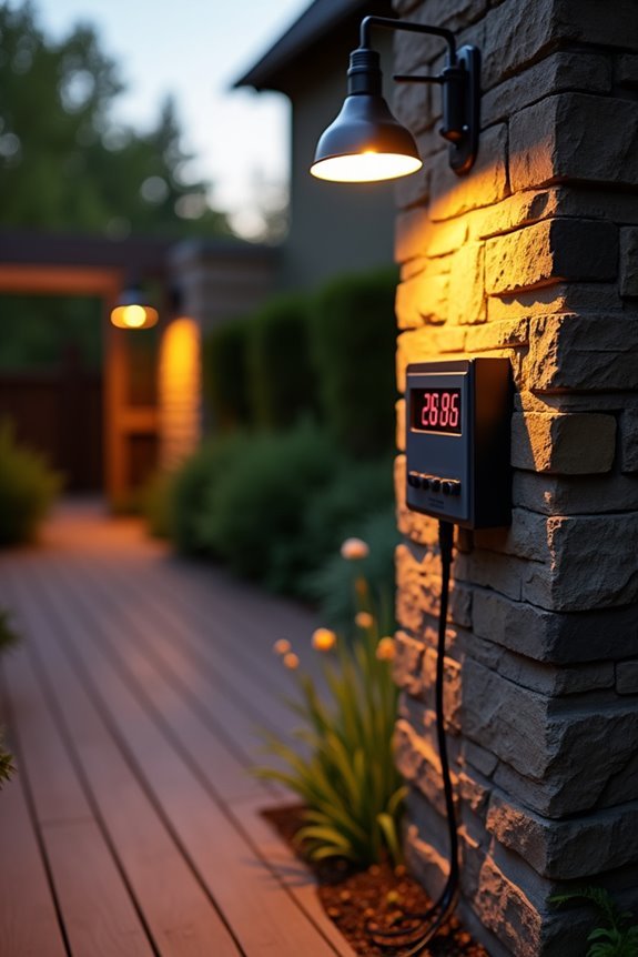 three timer types explained for outdoor lighting