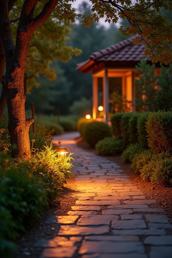 warm 2700 3500k landscape lighting